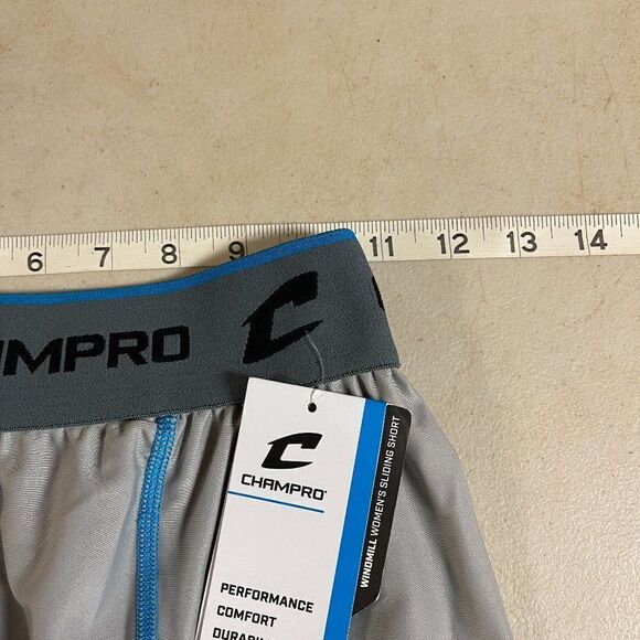 Champro Blue Padded Windmill Sliding Fastpitch Softball Shorts NWT Small - Picture 7 of 9